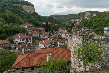 Obraz premium Traditional stone built house with in Melnik town, Bulgaria