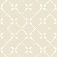 Geometric seamless pattern Beige. cream color