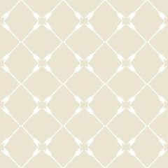 Naklejka premium Geometric seamless pattern Beige. cream color