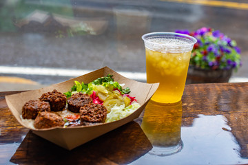 food in window picture