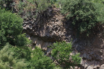 Felsformation in der Alcantaraschlucht