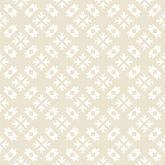 Geometric seamless pattern Beige. cream color