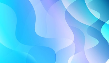 Template Abstract Background With Curves Lines. For Business Presentation Wallpaper, Flyer, Cover. Vector Illustration with Color Gradient.