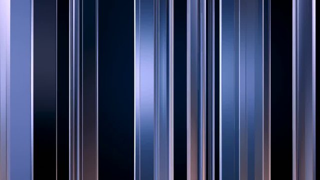Beautiful Mirrors Background with Changing Lines and Twinkling Lights, Seamless Looped 3d Animation, 4K