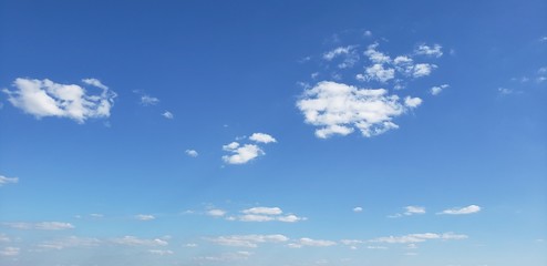 Céu entre nuvens