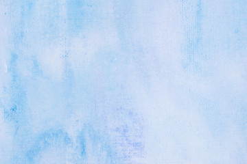 abstract watercolor background sheet of paper covered with multicolored paint light blue, grunge effect background for design with texture