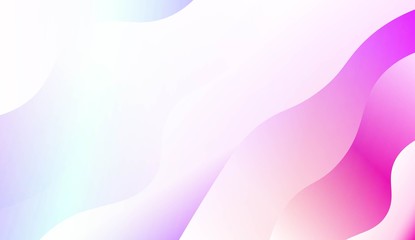Blurred Decorative Design In Modern Style With Wave, Curve Lines. For Design, Presentation, Business. Vector Illustration with Color Gradient.