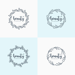 hand drawn floral ornament