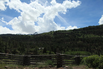 Ouray Colorado Peaks Stream Lakes