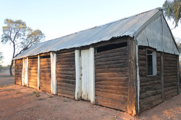 Fototapeta na wymiar Abandoned old barn