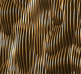 wave abstract background. 3d illustration