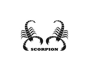 Scorpion Logo Template Vector illustration