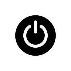 Power button symbol icon vector