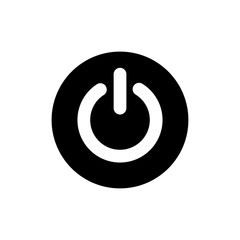 Power button symbol icon vector