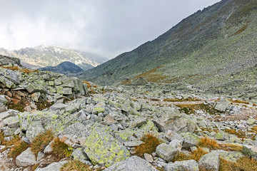 Hiking Route to climbing a Musala peak, Rila mountain