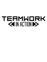 teamwork in action logo design team arbeit crew verein freunde gruppe spaß gemeinsam zusammen erfolgreich sport gewinner sieger shirt