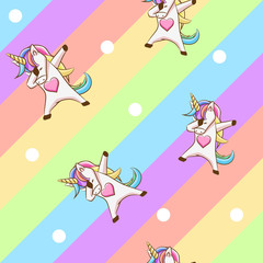 unicorn pattern graphic design