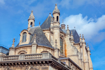 Fototapeta na wymiar church of the Oratory in Paris 