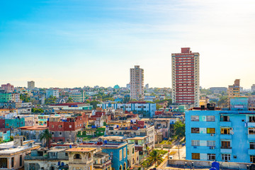 Fototapeta na wymiar Panoramic View of Havana, Cuba.