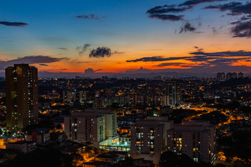 Fototapeta premium Sao Paulo Sunset