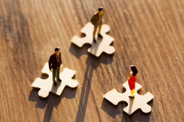 Puzzles and people, third party competition