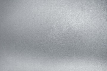 Light gray rough metal wall, abstract texture background