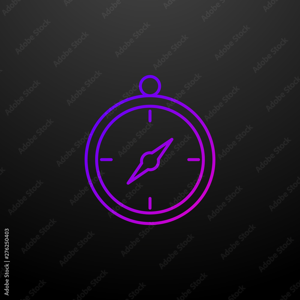 Poster compass nolan icon. elements of logistics set. simple icon for websites, web design, mobile app, inf
