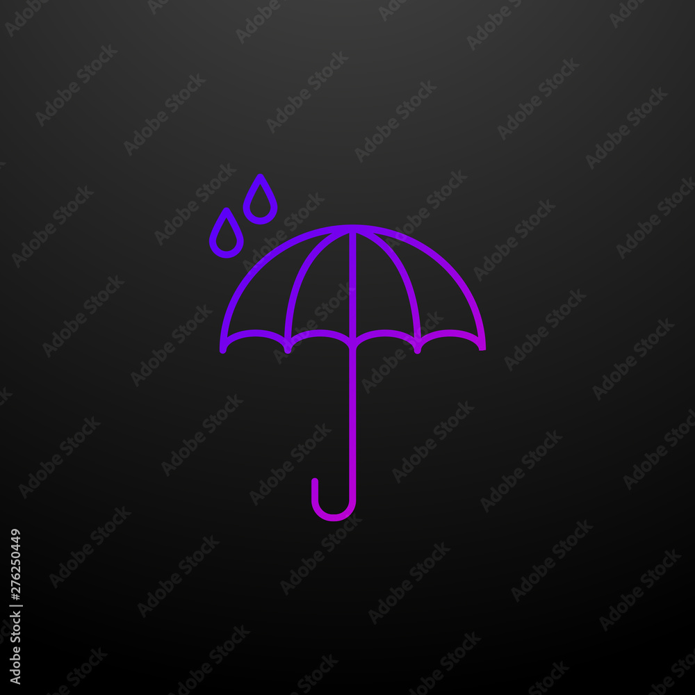 Poster raindrop nolan icon. elements of logistics set. simple icon for websites, web design, mobile app, in