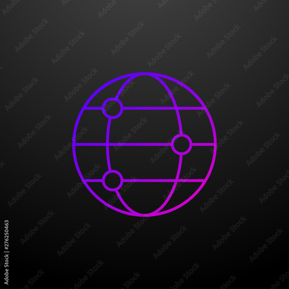 Poster destinations nolan icon. elements of logistics set. simple icon for websites, web design, mobile app