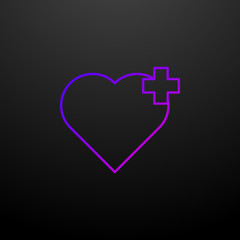 heart nolan icon. Elements of medical set. Simple icon for websites, web design, mobile app, info graphics