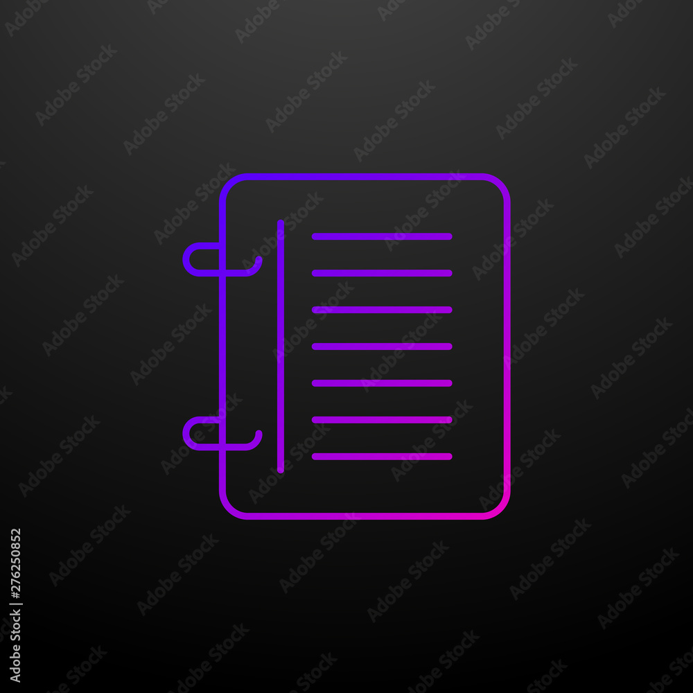 Poster a diary nolan icon. elements of school set. simple icon for websites, web design, mobile app, info g