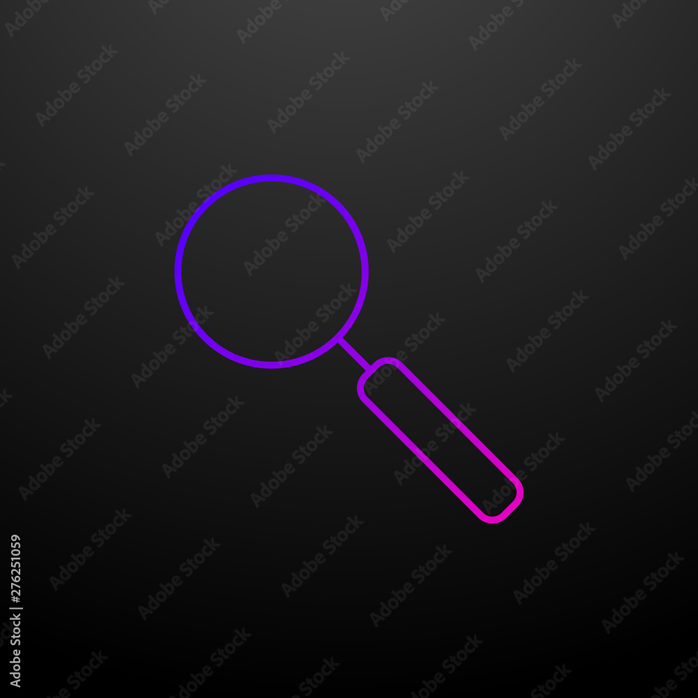 Poster magnifier nolan icon. elements of school set. simple icon for websites, web design, mobile app, info