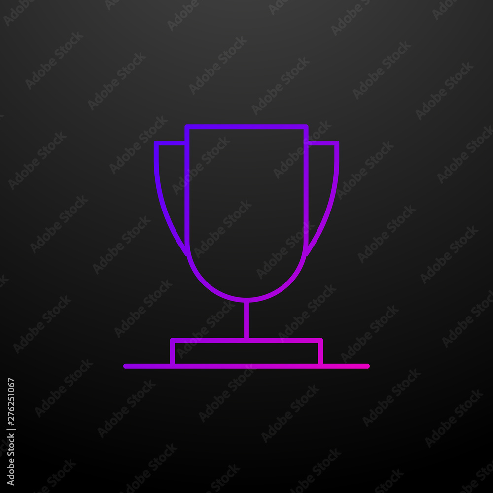 Poster cup nolan icon. elements of school set. simple icon for websites, web design, mobile app, info graph