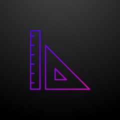 rulers nolan icon. Elements of school set. Simple icon for websites, web design, mobile app, info graphics