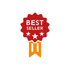 Best seller symbol icon vector
