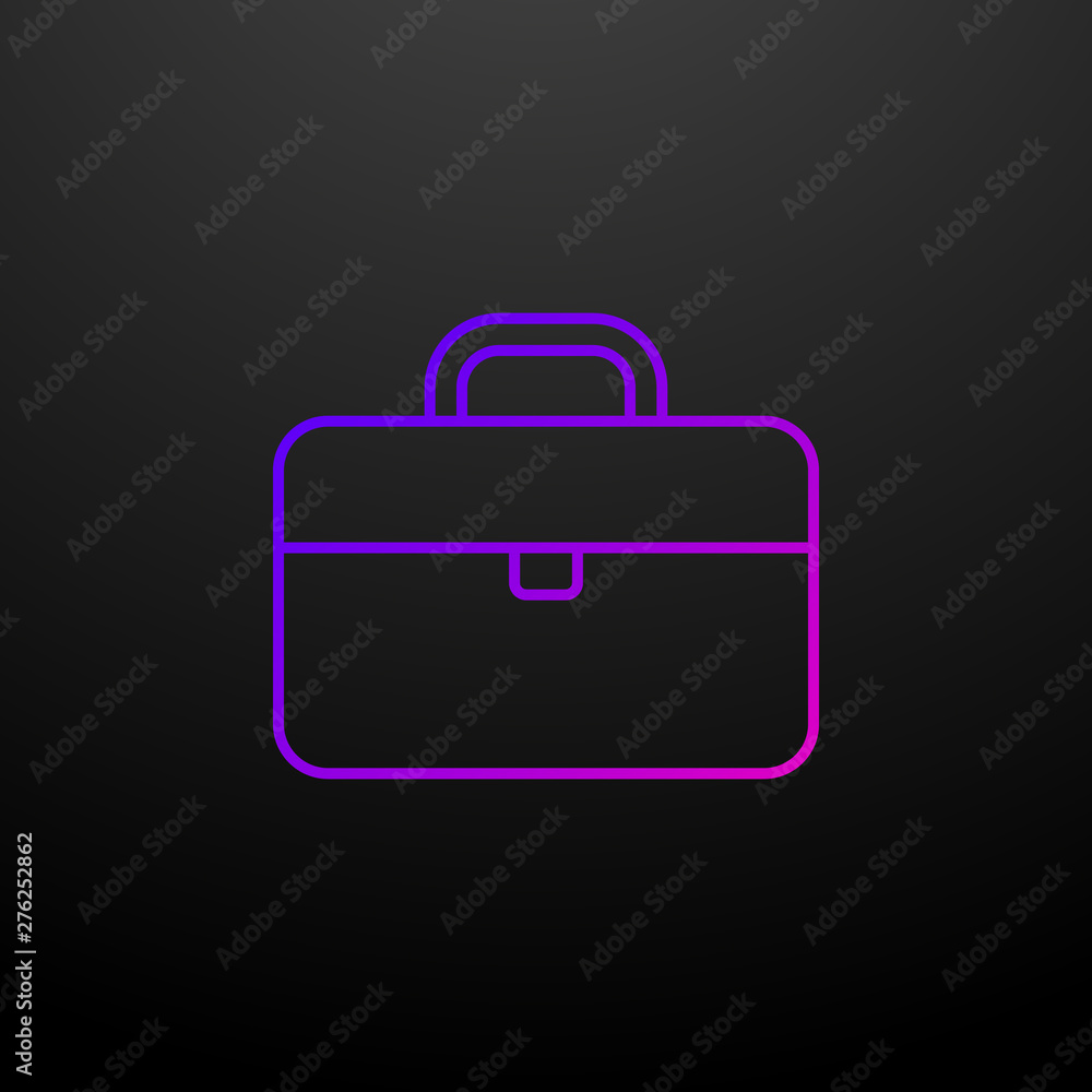 Poster work experience line nolan icon. elements of cv set. simple icon for websites, web design, mobile ap