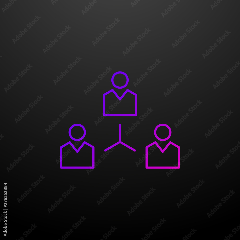 Poster communication skills line nolan icon. elements of cv set. simple icon for websites, web design, mobi