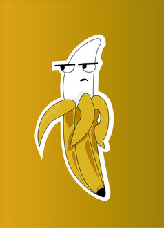 Banana Sticker 