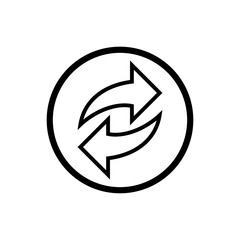 Arrow symbol icon vector illustration