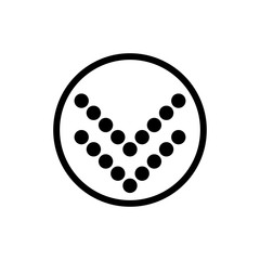 Arrow symbol icon vector illustration