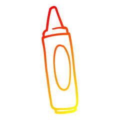 warm gradient line drawing cartoon coloring crayon