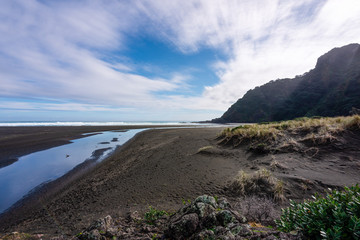 Fototapeta na wymiar Karekare Beach Auckland West Coast New Zealand