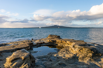 Rangitoto Island Volcano Auckland North Shore New Zealand