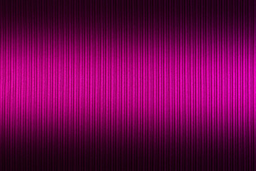 Fototapeta premium Decorative background magenta, fuchsia, purple color, striped texture upper and lower gradient. Wallpaper. Art. Design.