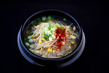 Bean Sprout Soup, Korean called Kong-namul Guk