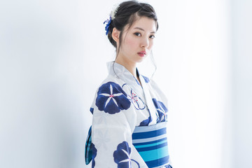 浴衣の女性
