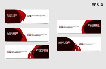 Vector abstract design banner web template.can be use for, landing page, website, mobile app, poster, flyer, coupon, gift card, smartphone template, web design
