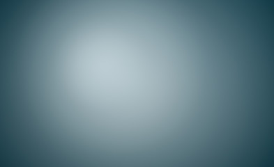 Gradient with glowing grey blue wall  background .