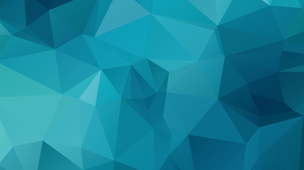 Fototapeta premium BLUE Color Modern Geometric Abstract Background