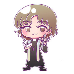 アニメ風・ハロウィン仮装をする子供18